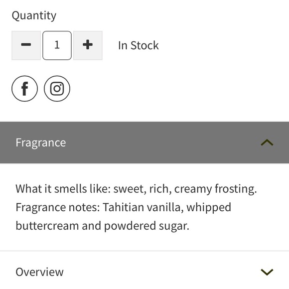 Bath and Body Works Vanilla Buttercream hand cream - Picture 3 of 3